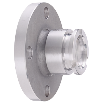 HDC-ADF 2" Aluminum Dry Release Flanged Adapter