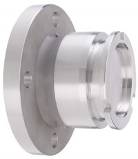 HDC-ADF 2.5" Aluminum Dry Release Flanged Adapter