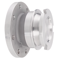 HDC-ADF 4" Aluminum Dry Release Flanged Adapter