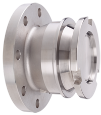 HDC-ADF 4" Stainless Steel Dry Release Flanged Adapter