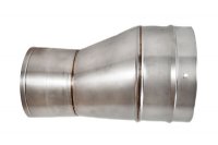 Z-Vent Double Wall Eccentric Increaser