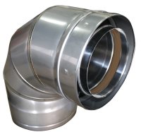 Z-Vent Double Wall 90 Elbow